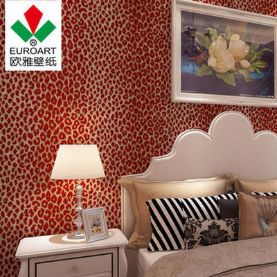 欧雅壁纸EQZ41351 自然肌理与环保无纺布的艺术融合